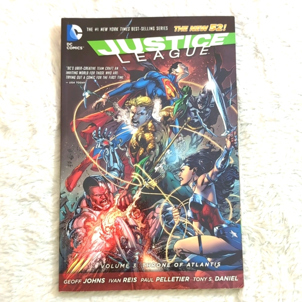 DC Comics| The New 52 Justice League Volume 3 Throne of Atlantis